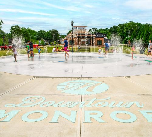 Photo of splash pad 