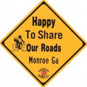 Happy to Share our Roads
