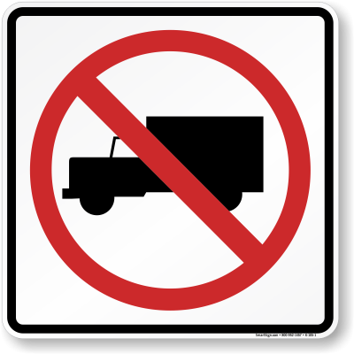 No Trucks